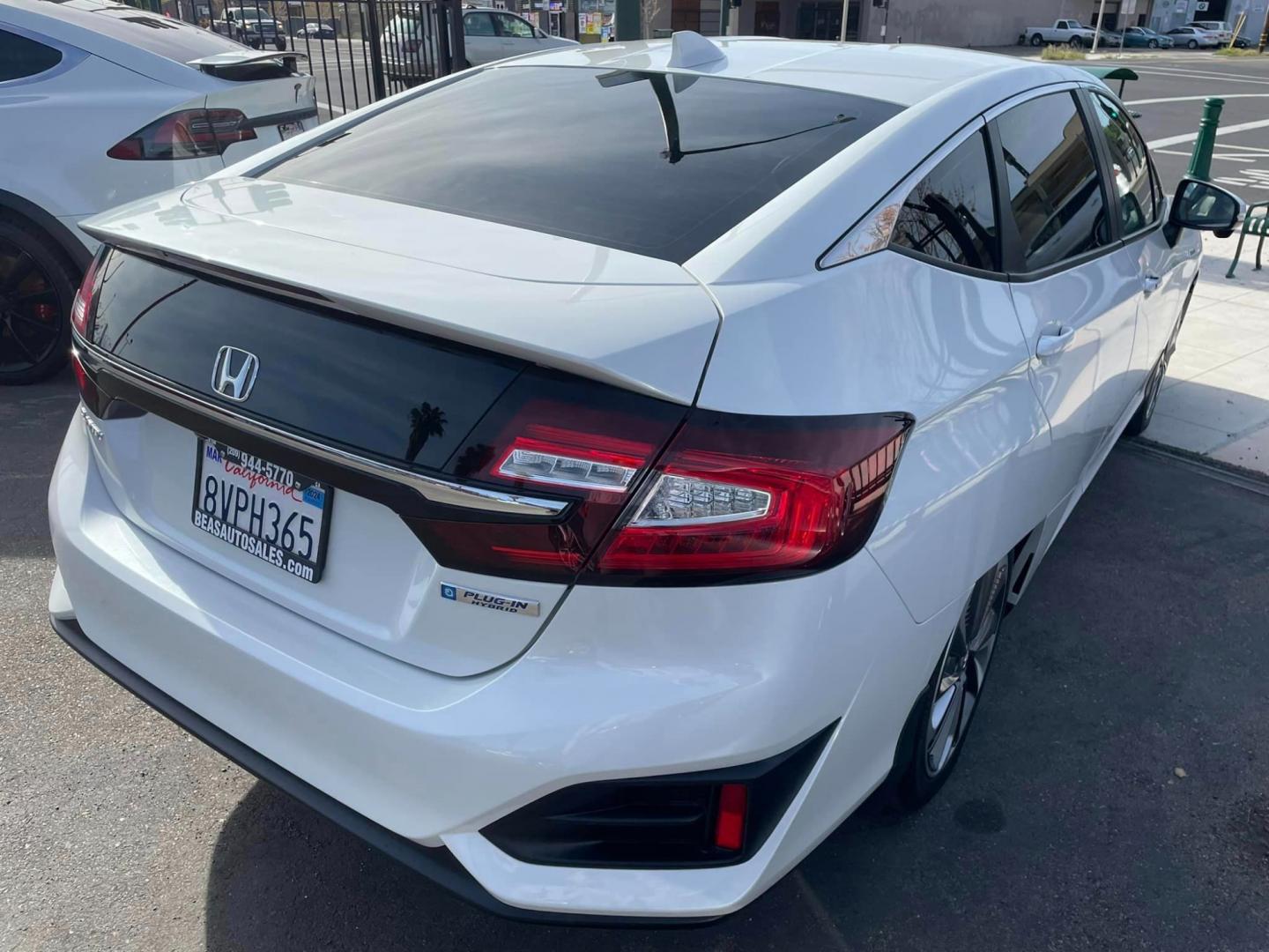 2021 WHITE /White Gold Honda Clarity Plug-In Hybrid (JHMZC5F13MC) with an 1.5L L4 DOHC 16V HYBRID engine, CVT transmission, located at 744 E Miner Ave, Stockton, CA, 95202, (209) 944-5770, 37.956863, -121.282082 - PLUS TAXES AND FEES - Photo#13